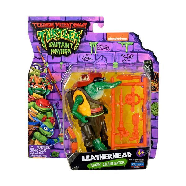 Фігурка Черепашки-ніндзя TMNT Movie III Лезерхед 83294 фото