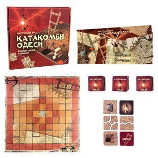 Настольная игра Strateg Катакомбы Одессы на украинском 30285 фото