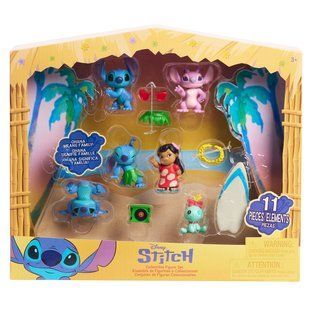 Набор фигурок Stitch Стич, 6 фигурок 46112 фото