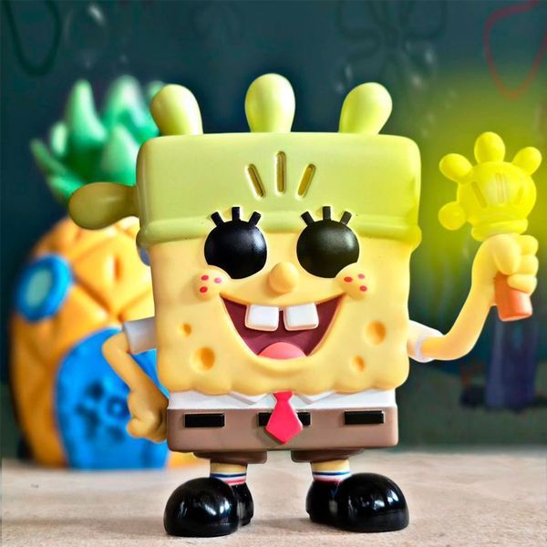 Фигурка Funko Pop! Губка Боб Квадратные Штаны: Губка Боб с перчаткой-фонариком 75734 фото