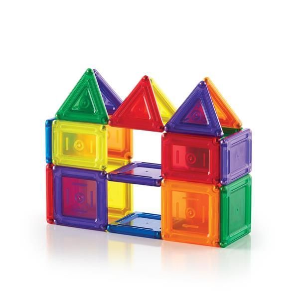 Магнитный конструктор Guidecraft PowerClix Solids, 44 детали G9421 фото