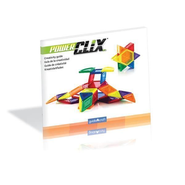 Магнитный конструктор Guidecraft PowerClix Solids, 44 детали G9421 фото