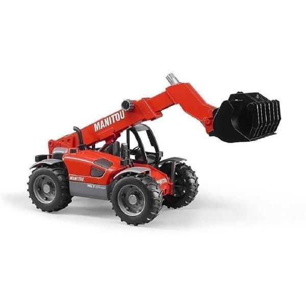Игрушечный погрузчик Bruder MLT 633 с телескопической стрелой, 1:16 02125 фото