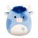 Мягкая игрушка бык Squishmallows Бермайе, 13 см SQER01181 фото 1