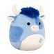 Мягкая игрушка бык Squishmallows Бермайе, 13 см SQER01181 фото 6