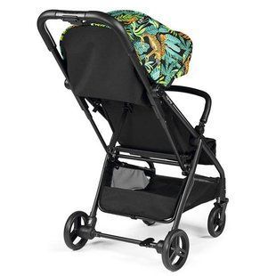 Прогулочная коляска Peg-Perego Selfie чёрная с тропическим рисунком IP22000000JL24RO01 фото