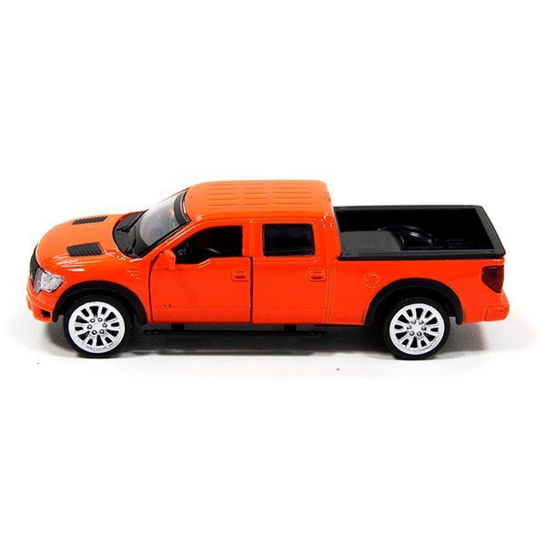 Автомодель FORD F-150 SVT Raptor TechnoDrive оранжевая 250262 фото