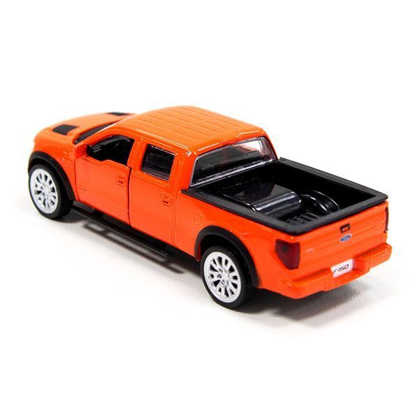 Автомодель FORD F-150 SVT Raptor TechnoDrive оранжевая 250262 фото