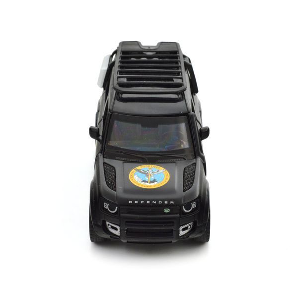 Автомодель TechnoDrive Шеврони Героїв Land Rover Defender 110 ГУР МО 1:43 250364M фото