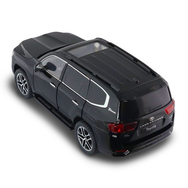 Коллекционная модель Toyota Land Cruiser TechnoDrive 1:24 черная KM08222 фото