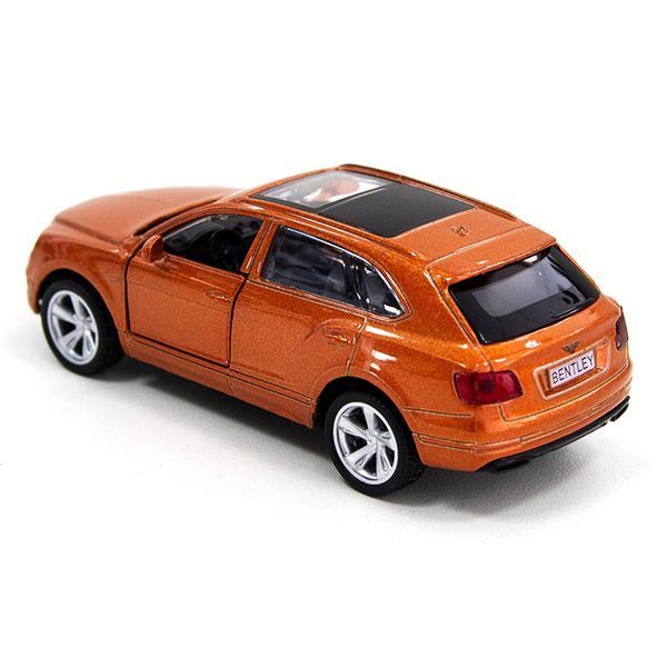 Коллекционная модель BENTLEY BENTAYGA TechnoDrive оранжевая 250266 фото