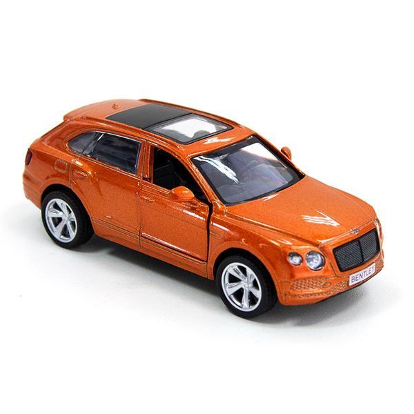 Коллекционная модель BENTLEY BENTAYGA TechnoDrive оранжевая 250266 фото