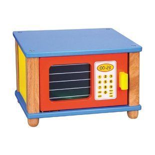 Іграшкова мікрохвильовка Viga Toys з дерева 59709FSC фото