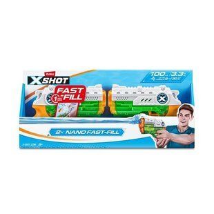 Набір водних бластерів X-Shot Fast Fill Nano Double Pack, 2 шт. 56334R фото