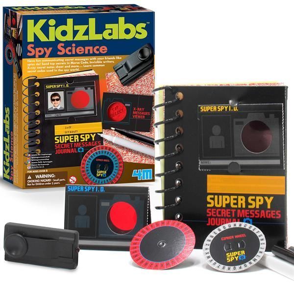 Шпионский набор 4M KidzLabs Секретные сообщения 00-03295 фото
