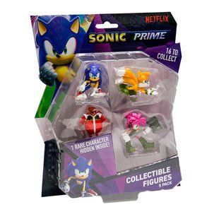 Набор фигурок Sonic Prime Приключения Эми, 5 персонажей SON2040C фото