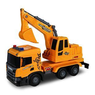 Модель екскаватора Scania TechnoDrive Super Big Truck зі світлом і звуком 5006KS фото