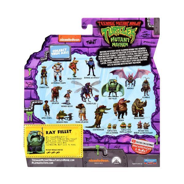 Фігурка TMNT Черепашки-ніндзя Рей Філлет, 11 точок артикуляції 83308 фото