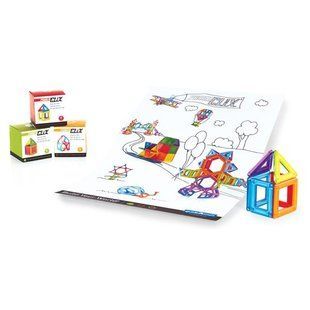 Магнитный конструктор Guidecraft PowerClix Organics Базовый набор, 6 деталей G9482 фото
