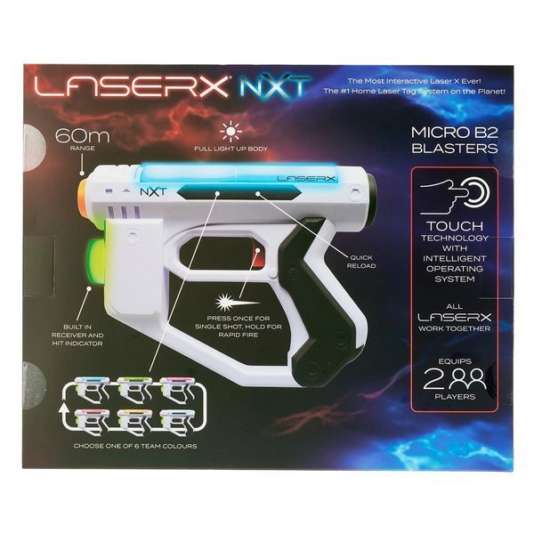 Игровой набор для лазерных боёв Laser X NXT Micro для двух игроков 87538 фото