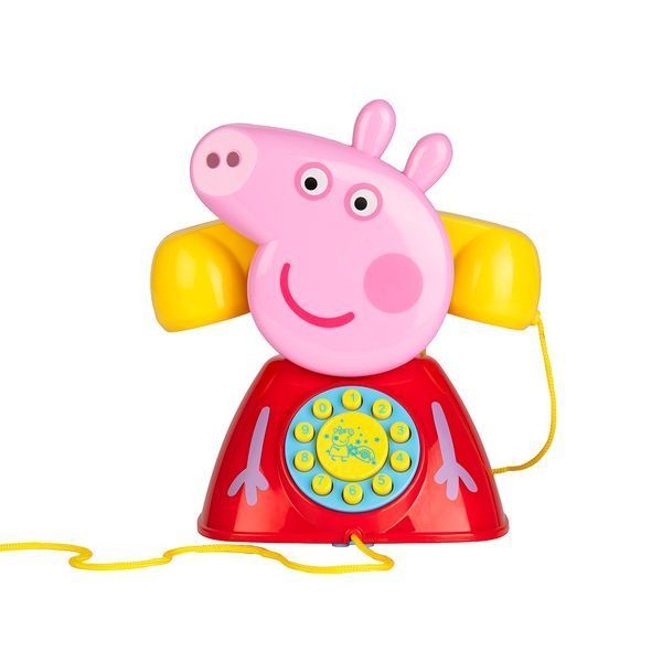 Игрушка-каталка на веревочке Peppa Pig Телефон Пеппы 1684687 фото