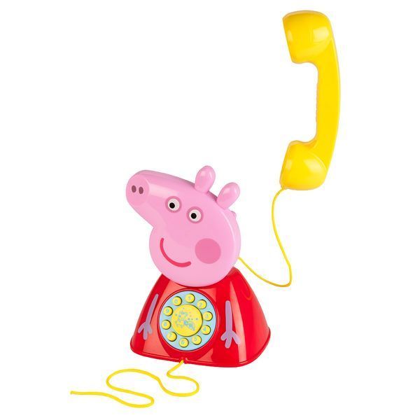 Игрушка-каталка на веревочке Peppa Pig Телефон Пеппы 1684687 фото