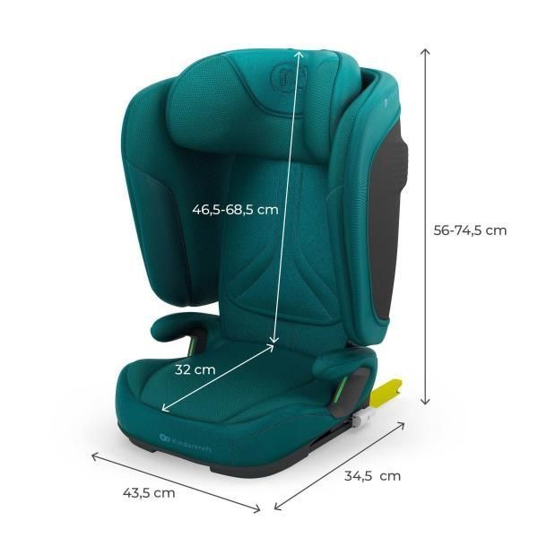 Автокрісло Kinderkraft Unity 2 i-Size Isofix KCUNIT02GRE0000 фото