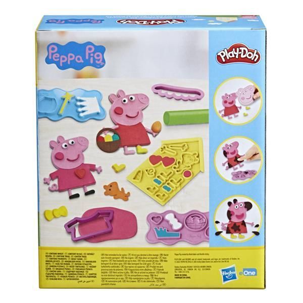 Набір пластиліну Play-Doh Свинка Пеппа, 9 баночок F1497 фото