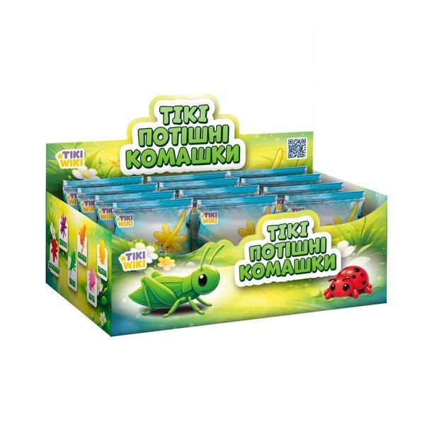 Стретч-игрушка в виде животного Tiki Wiki Тики Забавные букашки в ассортименте SQ143 фото