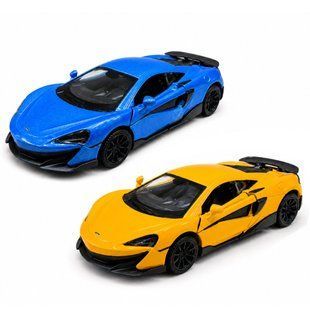 Колекційна автомодель McLaren 600LT TechnoDrive 1:37 синя або помаранчева 250949U фото