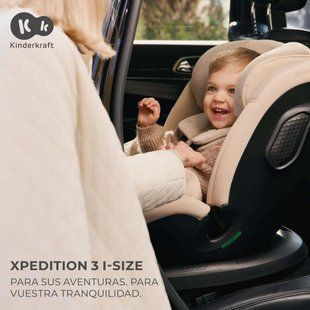 Автокрісло Kinderkraft Xpedition 3 i-Size бежеве KCXPED03BEG0000 фото