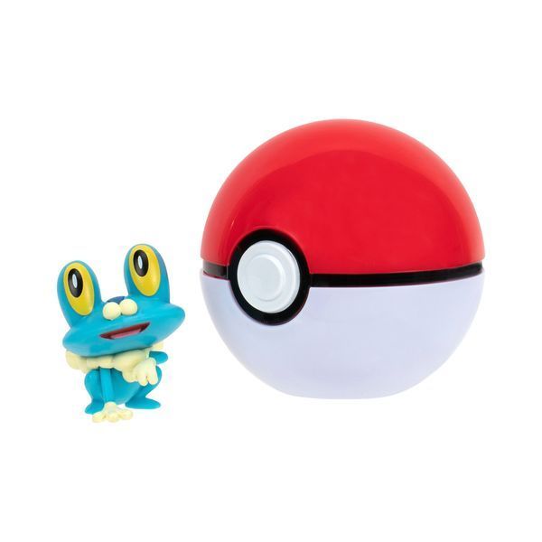 Набор фигурок Pokemon W14 Фроки в покеболе PKW3133 фото