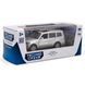 Коллекционная модель Mitsubishi Pajero 4WD Turbo TechnoDrive серебристая 250282 фото 4