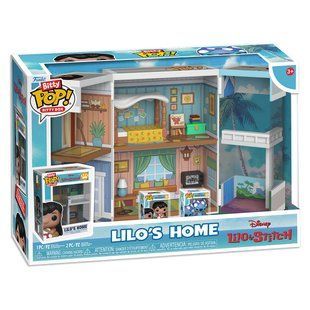 Набір фігурок Funko Bitty POP! Boxes Ліло і Стіч: Будиночок Ліло, 2 фігурки 85536 фото