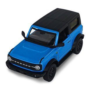 Автомодель Ford Bronco Badlands TechnoDrive 1:43 синяя 250393U фото