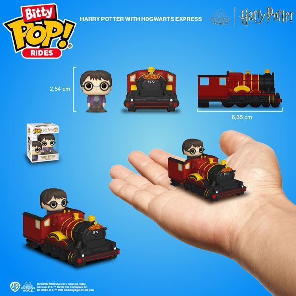 Набор фигурок Funko Bitty Pop! Ride Гарри Поттер и Хогвартский экспресс, 2 шт. 83622 фото