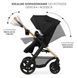 Детская коляска 3 в 1 Kinderkraft Moov 2 Pure Black KSMOOV02BLKEV00 фото 5