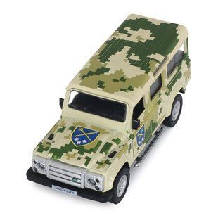 Автомодель Land Rover Defender TechnoDrive Шевроны Героев ОК Восток 1:32 250396UM фото