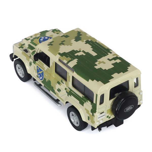 Автомодель Land Rover Defender TechnoDrive Шевроны Героев ОК Восток 1:32 250396UM фото