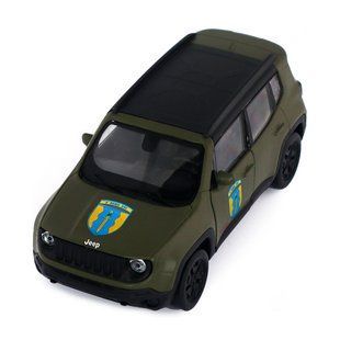 Автомодель Jeep Renegade Trailhawk TechnoDrive Шеврони Героїв Айдар 1:40 250351W фото