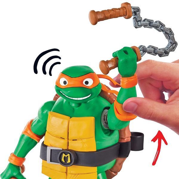Ігрова фігурка TMNT Movie III Мікеланджело зі звуком 83353 фото