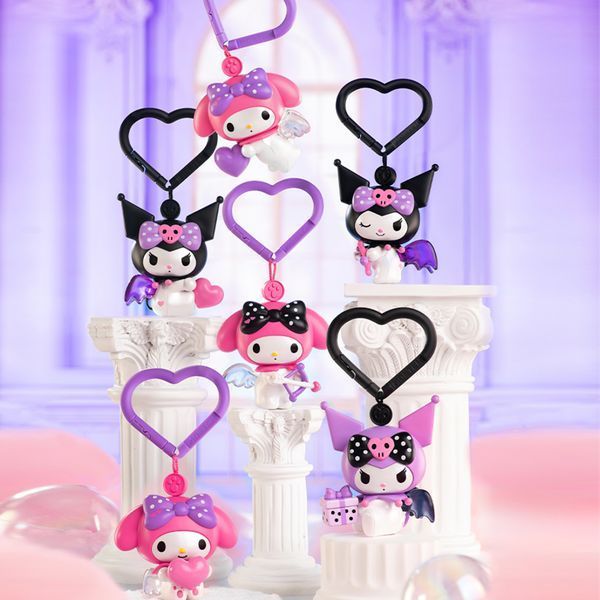 Механічна іграшка-сюрприз Pop Top Kuromi & My Melody Милі крильця 24MDL-003 фото