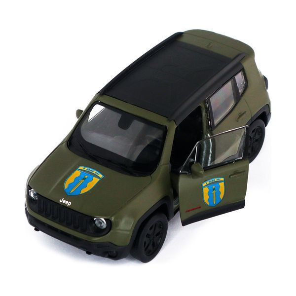 Автомодель Jeep Renegade Trailhawk TechnoDrive Шеврони Героїв Айдар 1:40 250351W фото