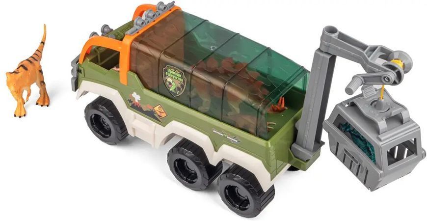 Игровой набор OTAMANKO Исследователи динозавров со звуком и светом зелёный 532.02.09 фото