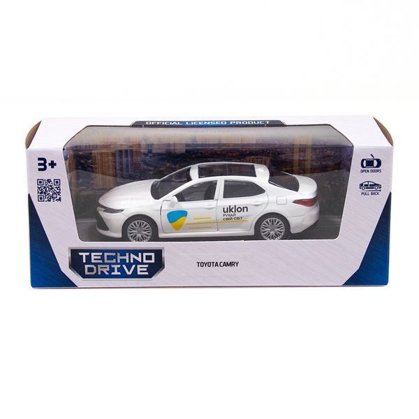 Металлическая машинка Toyota Camry Uklon TechnoDrive 250291 фото