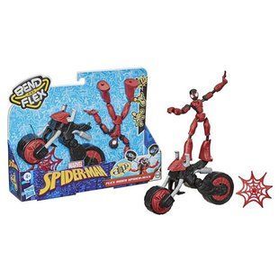 Фигурка Hasbro Bend and Flex Человек-паук на мотоцикле, 2 в 1 F0236 фото