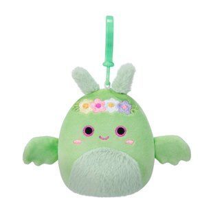 М'яка іграшка на кліпсі Squishmallows Дракон Тов, 9 см SQCP00217 фото