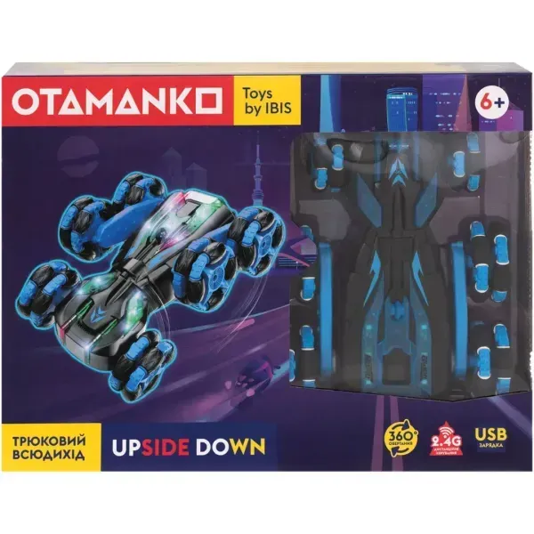 Радиоуправляемый трюковый вездеход OTAMANKO UPSIDE DOWN 532.02.34 фото