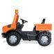Веломобиль детский Rolly Toys Уборочная машина RollyUnimog Service оранжевый 038190 фото 2