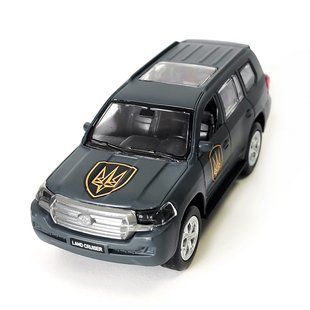 Автомодель TechnoDrive Шеврони Героїв Toyota Land Cruiser Рубіж 1:40 KM6010 фото